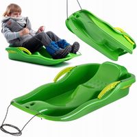 Sanki Z Hamulcami Oparciem Ślizg Zjazdowy Bobslej