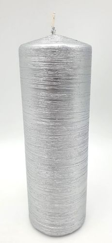 świeca walec srebrna drapana 70/200mm | W70200D na Arena.pl