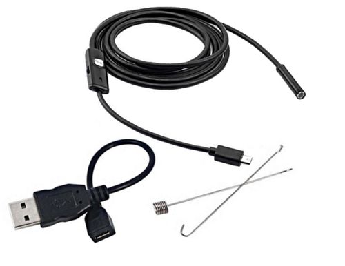 ENDOSKOP KAMERA INSPEKCYJNA ANDROID USB 10M na Arena.pl