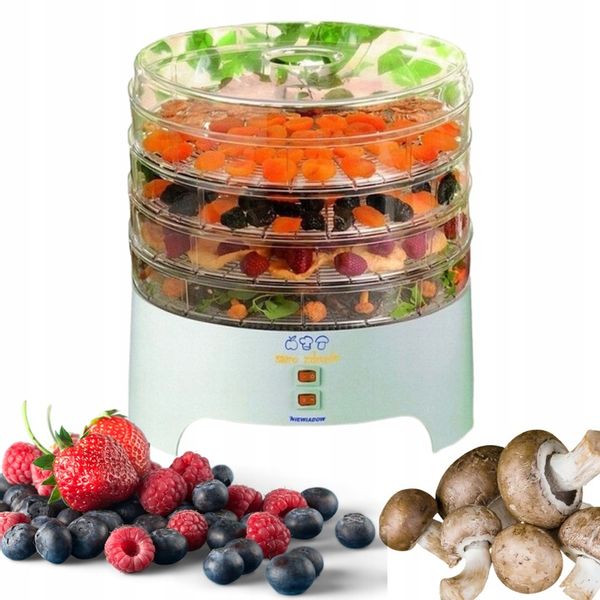 Suszarka spożywcza do grzybów owoców Niewiadów 500 W zdjęcie 5