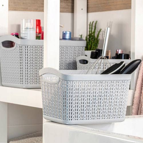 KOSZYK POJEMNIK PUDEŁKO PLASTIK KOSZ 3,3L KOLORY na Arena.pl