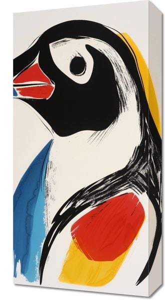 Obraz 30x60cm Portret Ptaka zdjęcie 1