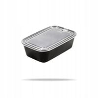 2 x POJEMNIK NA ŻYWNOŚĆ LUNCHBOX Czarny - GymBeam