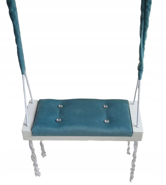 Huśtawka siedzisko Turkus tapicerowana dom ogród zdjęcie 1