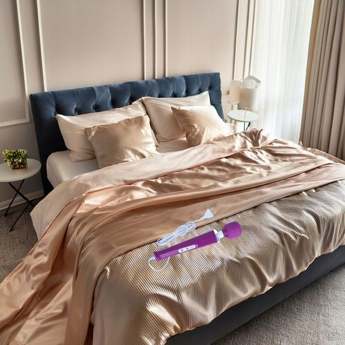 Masażer Łechtaczki Wand 10 Trybów Zasilany Z Gniazdka Silikonowy 32 Cm Dł na Arena.pl