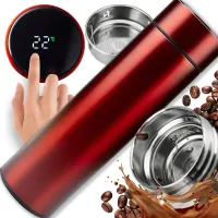 Kubek termiczny smart 500ml termos butelka lcd