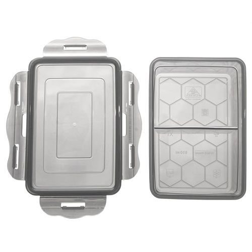 Pojemnik Dzielony Kuchenny na Żywność Jedzenie z Uszczelką Lunchbox 500 ml na Arena.pl