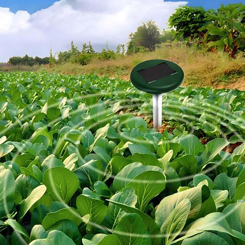 2X ODSTRASZACZ SOLARNY SILNY NA KRETY SZCZURY GRYZONIE KUNY DŹWIĘK na Arena.pl