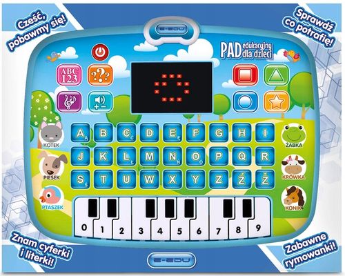 PAD EDUKACYJNY DLA DZIECI INTERAKTYWNY TABLET po polsku NAUKA CZYTANIA na Arena.pl