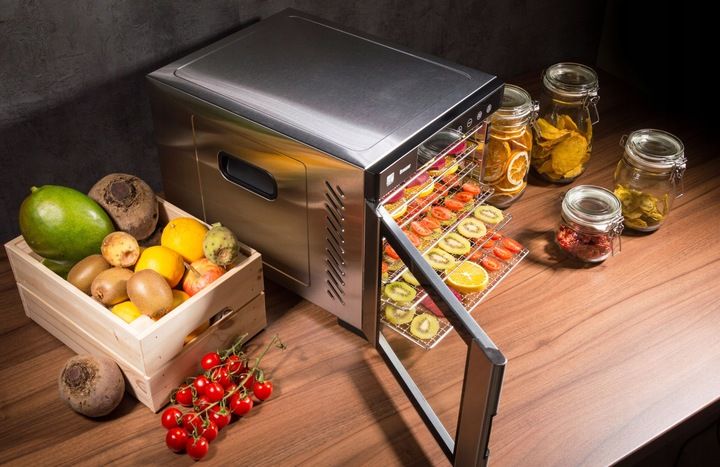 Breezer dehydrator spożywczy 6 tac stal nierdzewna zdjęcie 6
