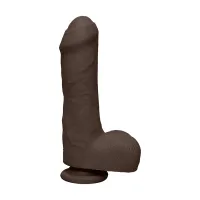 doc johnson uncut d 18 cm - model anatomiczny z podstawą przyssawką