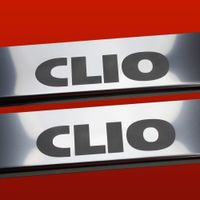 Listwa progowa RENAULT CLIO MK3 Stal nierdzewna 304 połysk 2szt