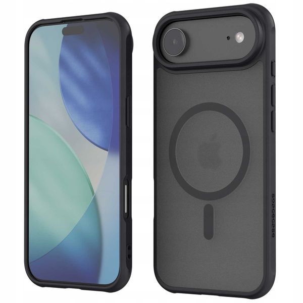 Spacecase Hybrid Mag Iphone 17 Air Black zdjęcie 5