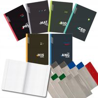 KOMPLET 6 ZESZYTÓW ZE ŚCIĄGĄ KLASA 5-6 A5/60K ŚCIĄGA KOLOROWA 60 KARTEK