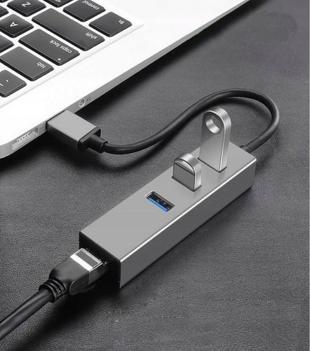 KARTA SIECIOWA HUB USB 3.0 GIGABIT LAN 1000Mb RJ45 na Arena.pl