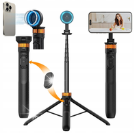 Kijek SELFIE Stick Statyw 162cm na Magnes MagSafe Telefon Smartfon + PILOT