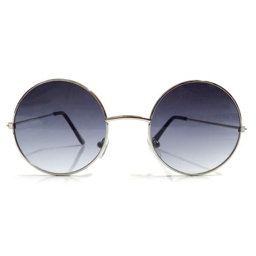 Okulary okrągłe LENONKI - srebrne na Arena.pl