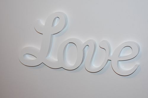 Napis 3D Love na Arena.pl
