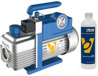 POMPA PRÓŻNIOWA DWUSTOPNIOWA 51 l/min Z ELEKTROZAWOREM - VALUE V-i220 R32