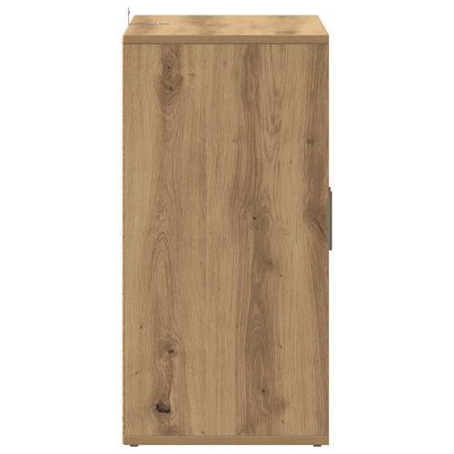 Szafka na buty, dąb artisan 32x35x70 cm materiał drewnopochodny na Arena.pl