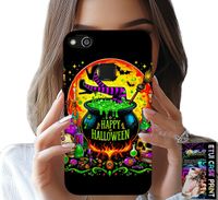 ETUI DO HUAWEI P9 LITE 2016 - WIEDŹMA KOCIOŁEK RÓŻDŻKA HALLOWEEN FOLIA