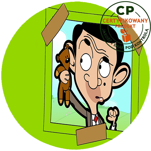 Opłatek na tort Jaś Fasola zdjęcie 1