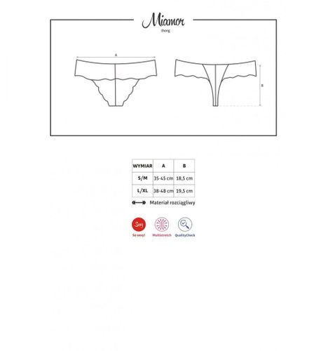 Miamor stringi L/XL na Arena.pl