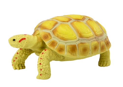 FIGURKA KOLEKCJONERSKA ŻÓŁW LĄDOWY GAD ŻÓŁTY na Arena.pl