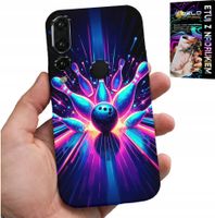 ETUI DO HUAWEI P20 PRO - KRĘGLE BOWLING STRIKE POKROWIEC, PLECKI