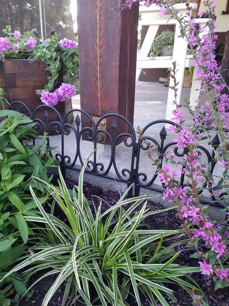 PŁOT PŁOTEK OGRODOWY PALISADA 4SZT 240CM OBRZEŻE zdjęcie 15