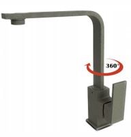 Bateria Kuchenna Zlewozmywakowa SZARA Q