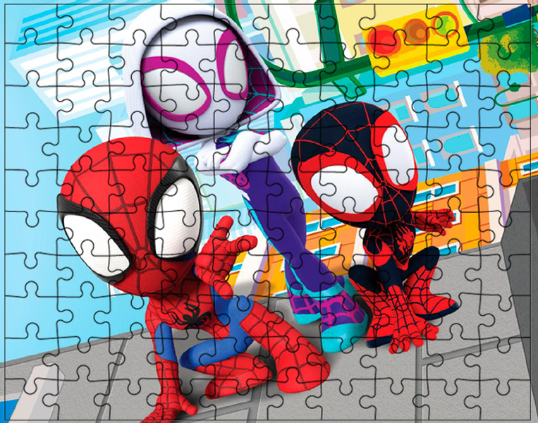 Puzzle Spidey i Przyjaciele zdjęcie 1