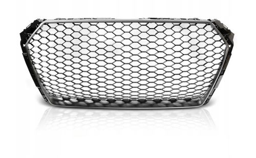Grill Atrapa AUDI A4 B9 15- MATOWY SZARY RS-STYLE na Arena.pl