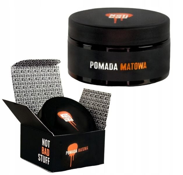 Matowa Pomada Do Włosów NOT BAD STUFF MATT POMADE 100ml zdjęcie 1