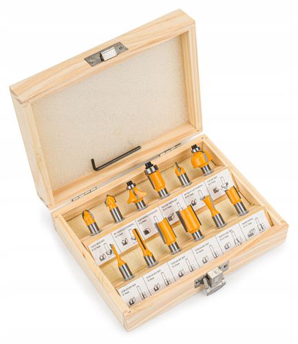 Frezy KSZTAŁTOWE Do Drewna 12 EL Frez Do Frezarki na Arena.pl