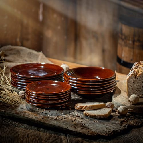 Kadax Talerz Deserowy do Ciasta Kamionka 19cm 4szt na Arena.pl