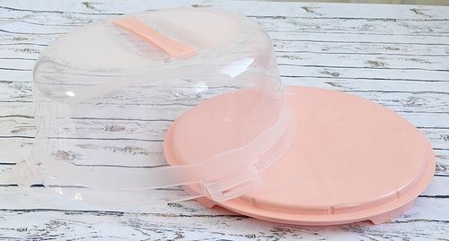 TACA PATERA POJEMNIK DO TORTU CIASTA PUDEŁKO NA WYPIEKI ŻYWNOŚĆ Z POKRYWĄ na Arena.pl