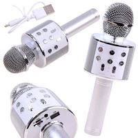 mikrofon bezprzewodowy karaoke głośnik modulacja głosu bluetooth