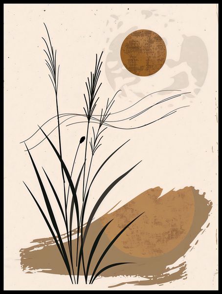 Plakat 60x80cm Zachód Pustyni zdjęcie 2