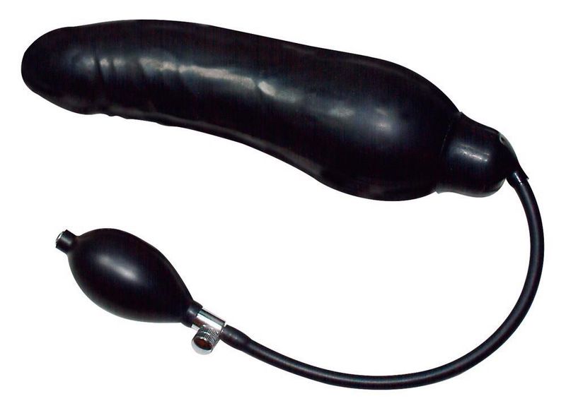 Inflatable Latex Dildo zdjęcie 3