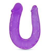 Double Trouble Double Head Dildo Crushious Purple