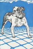 Plakat 61x91,5cm Bulldog, Moriz Jung Vintage do Salonu