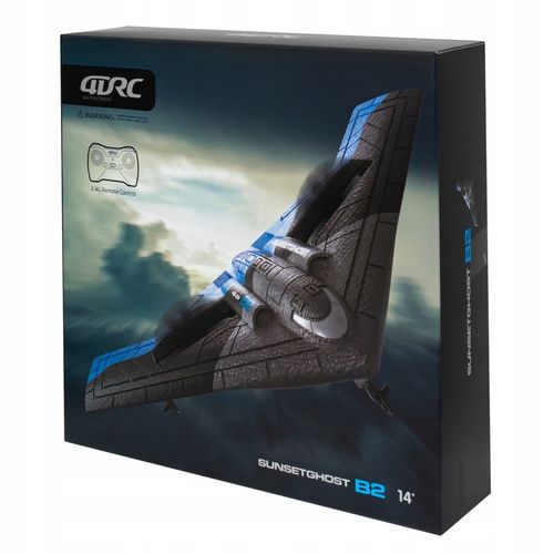 ZDALNIE STEROWANY SAMOLOT ŚWIATŁA LED MYŚLIWIEC NA PILOT 2,4 GHz + AKU na Arena.pl