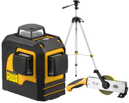 Multilaser krzyżowy Nivel System CL3D (+ statyw + taśma) na Arena.pl