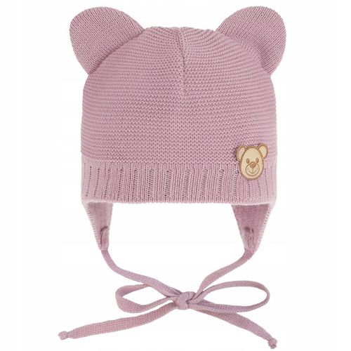 Czapka CZAPECZKA NIEMOWLĘCA dla noworodka wiązana WIOSNA JESIEŃ 36-38cm na Arena.pl