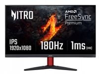 Monitor ACER Nitro KG272M3bmiipx 27" IPS 1920x1080px 180Hz 1 ms