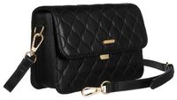 elegancka, pikowana listonoszka crossbody - david jones