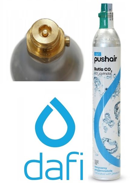 Nabój CO2 do saturatora PUSHAIR DAFI zdjęcie 1