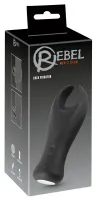 rebel model intymny z 10 trybami wibracji, silikonowy, czarny