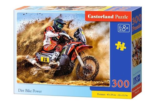 Castor Puzzle 300 elementów - Motocross na Arena.pl